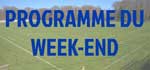 Programme du week-end des 25 et 26 Novembre 2017