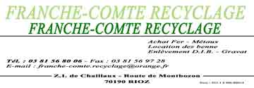 Franche-Comté Recyclage