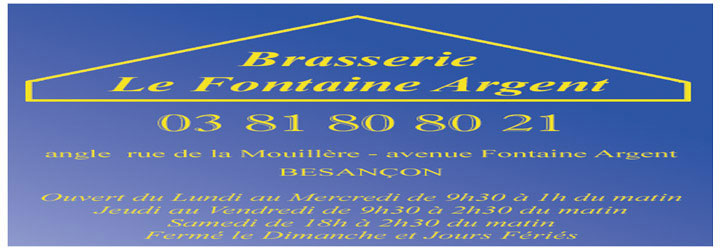 Brasserie Le Fontaine Argent